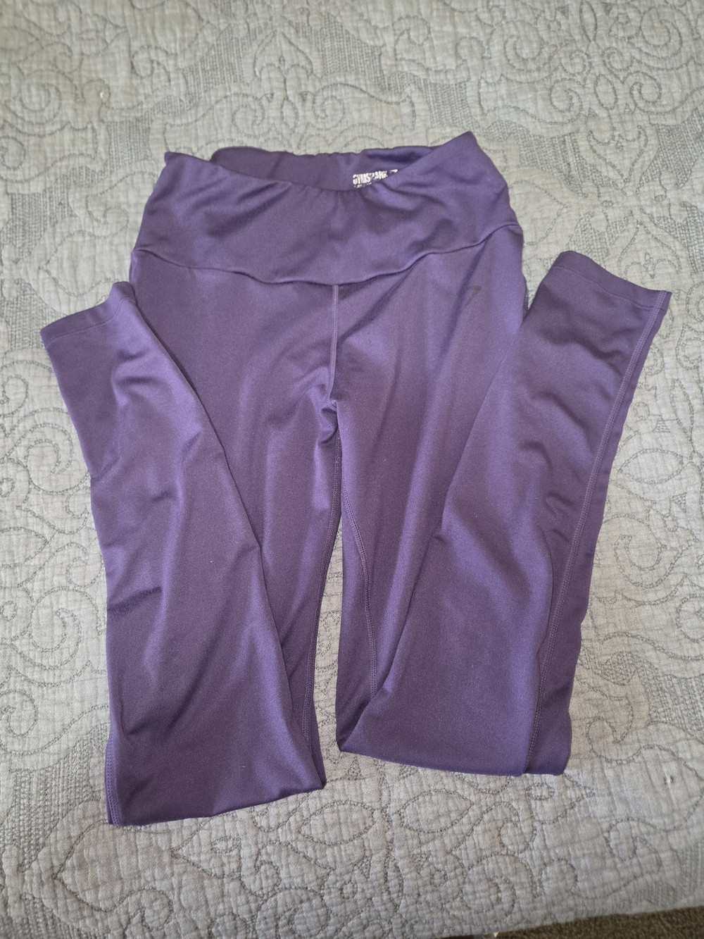 Gymshark Purple High-Waisted Leggings